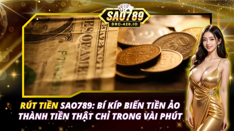 Rút Tiền SAO789: Bí Kíp Biến Tiền Ảo Thành Tiền Thật Chỉ Trong Vài Phút 1 Rút Tiền SAO789